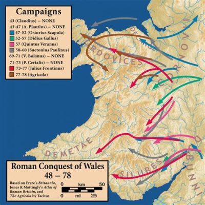  アウグストゥス帝のウェールズ征服：ローマ帝国の拡大とブリタンニア人の抵抗