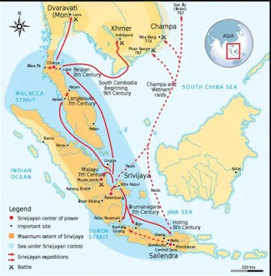 回教の布教と商取引の盛衰：8世紀インドネシアにおけるシュリヴィジャヤ王国の興隆