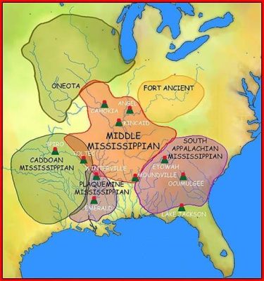 ミシシッピ文化の衰退と、北米の古代文明の転換点: アメリカ先住民社会における大規模な変化