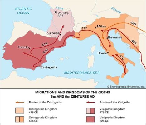  西ゴート王国の滅亡: ローマ帝国の衰退とゲルマン民族の大移動